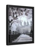 Central Park Framed Canvas