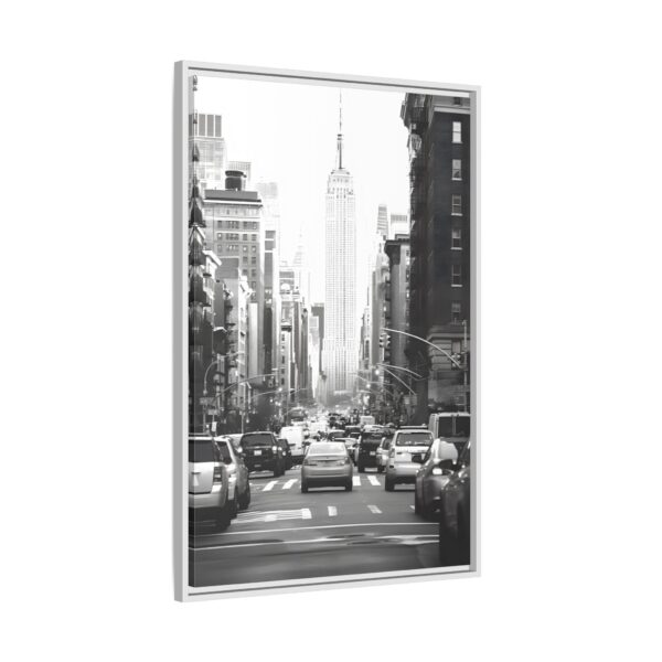 New York City Cab Framed Canvas