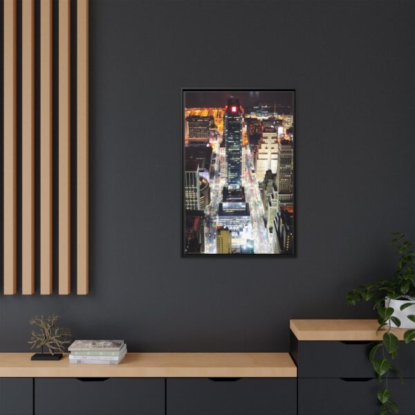 New York City Architecture Scenes Framed Canvas