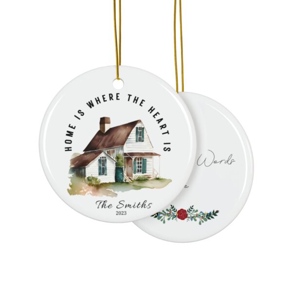 Personalized New Home Christmas Ornament