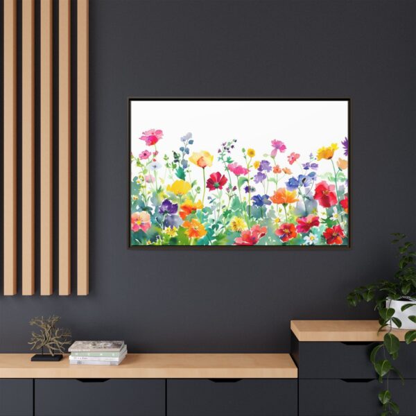 Watercolor Wildflower Wall Art, TV Painting