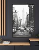 New York City Cab Framed Canvas