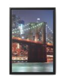Framed Canvas of Brooklyn Bridge, New York