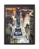 New York City Architecture Scenes Framed Canvas