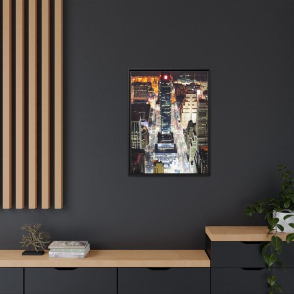 New York City Architecture Scenes Framed Canvas