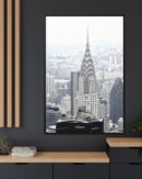 Crysler Building Framed Canvas