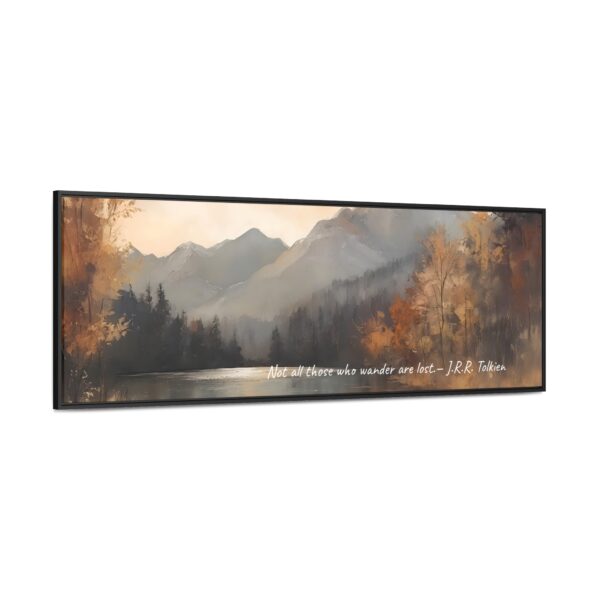 Autumn Quote Wall Art, Fall Canvas.