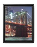 Framed Canvas of Brooklyn Bridge, New York