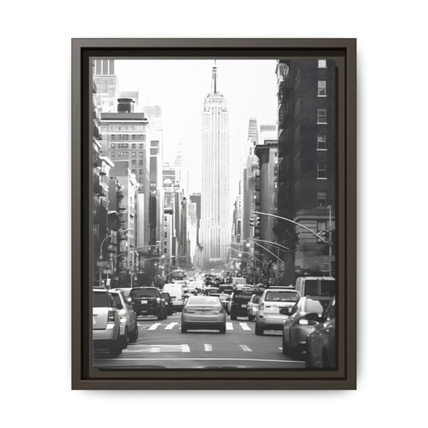 New York City Cab Framed Canvas