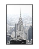 Crysler Building Framed Canvas