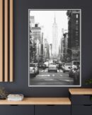 New York City Cab Framed Canvas