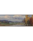 Autumn Quote Nature Framed Canvas