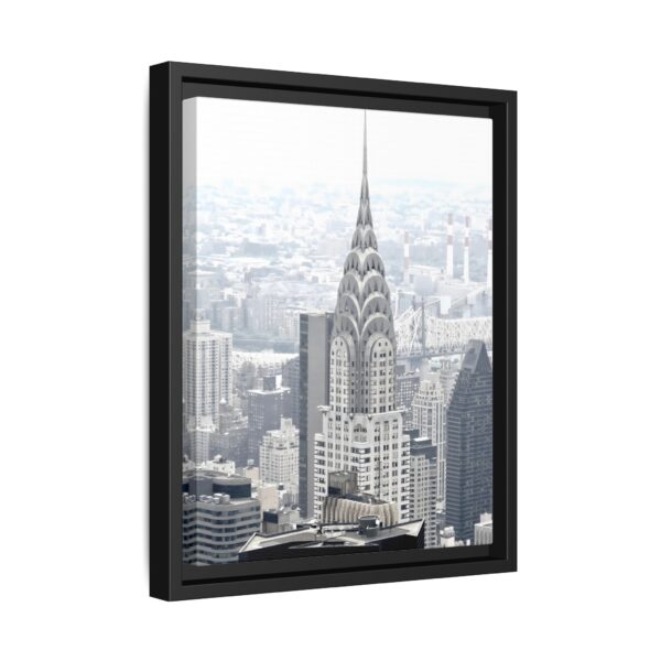 Crysler Building Framed Canvas