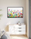Watercolor Wildflower Wall Art, TV Painting