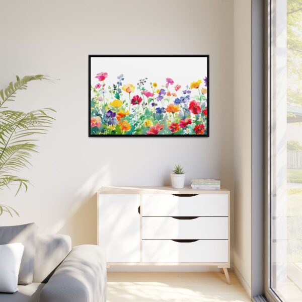 Watercolor Wildflower Wall Art, TV Painting