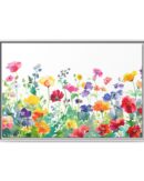 Watercolor Wildflower Wall Art, TV Painting