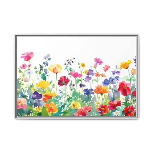 Watercolor Wildflower Wall Art, TV Painting