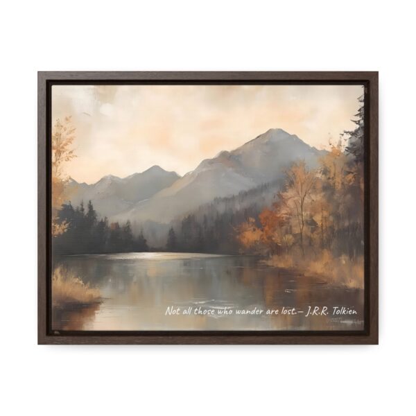 Autumn Quote Wall Art, Fall Canvas.