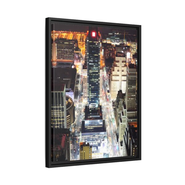 New York City Architecture Scenes Framed Canvas