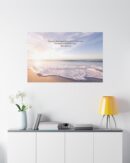 Inspirational Tropical Beach Scene Canvas