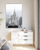 Crysler Building Framed Canvas