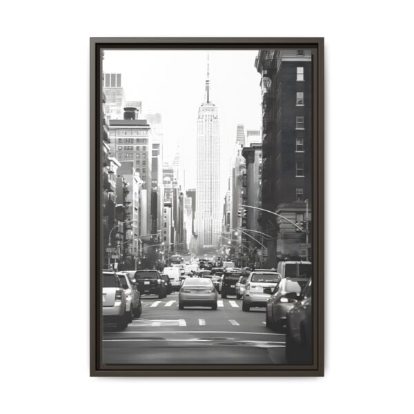 New York City Cab Framed Canvas