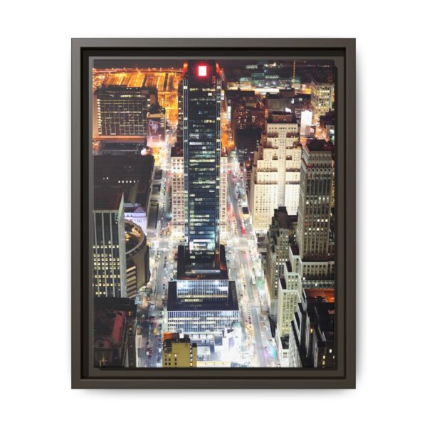 New York City Architecture Scenes Framed Canvas