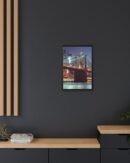 Framed Canvas of Brooklyn Bridge, New York