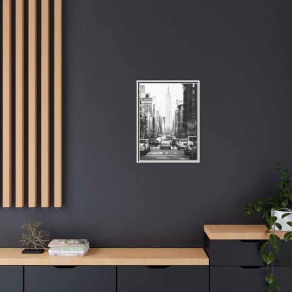 New York City Cab Framed Canvas