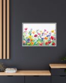 Watercolor Wildflower Wall Art, TV Painting