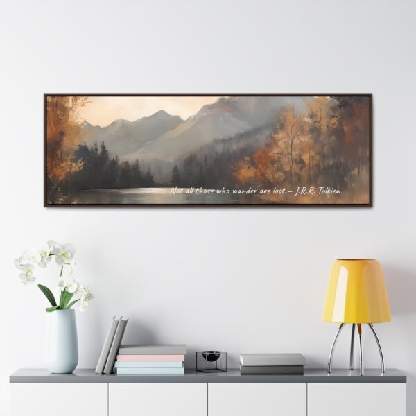 Autumn Quote Wall Art, Fall Canvas.