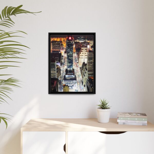 New York City Architecture Scenes Framed Canvas