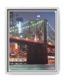 Framed Canvas of Brooklyn Bridge, New York