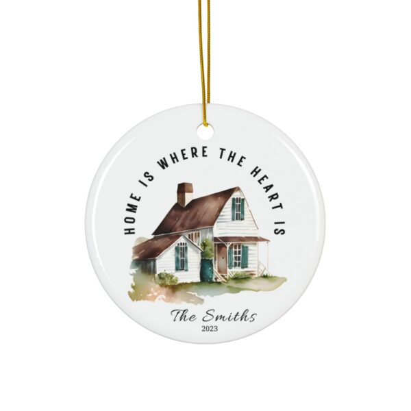 Personalized New Home Christmas Ornament