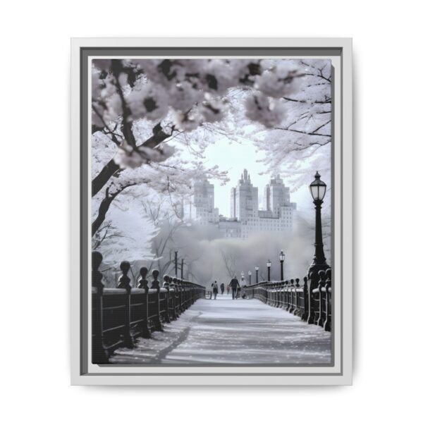 Central Park Framed Canvas