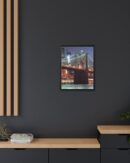 Framed Canvas of Brooklyn Bridge, New York