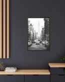 New York City Cab Framed Canvas