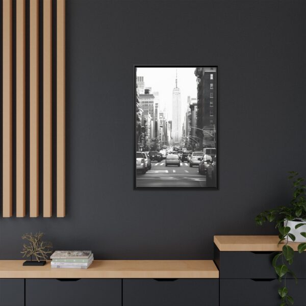 New York City Cab Framed Canvas