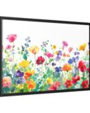 Watercolor Wildflower Wall Art, TV Painting
