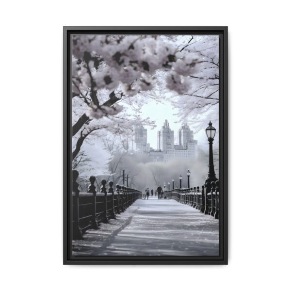 Central Park Framed Canvas