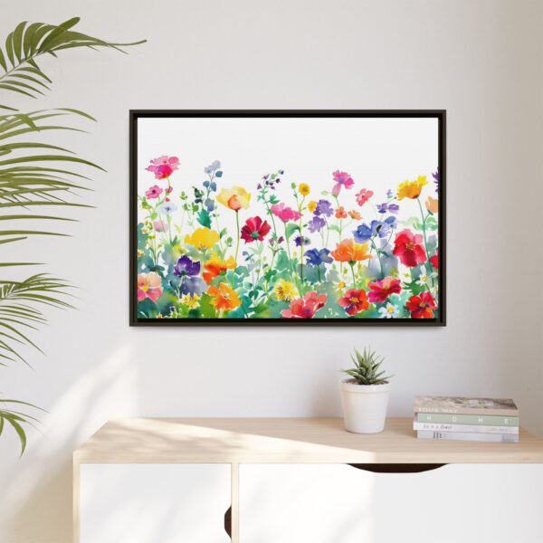 Watercolor Wildflower Wall Art, TV Painting