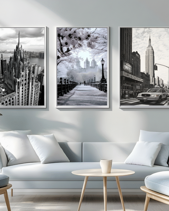 New York 3-Piece Canvas Art