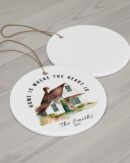 Personalized New Home Christmas Ornament