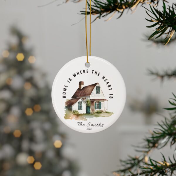 Personalized New Home Christmas Ornament