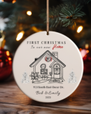 Personalized New Home Christmas Ornament