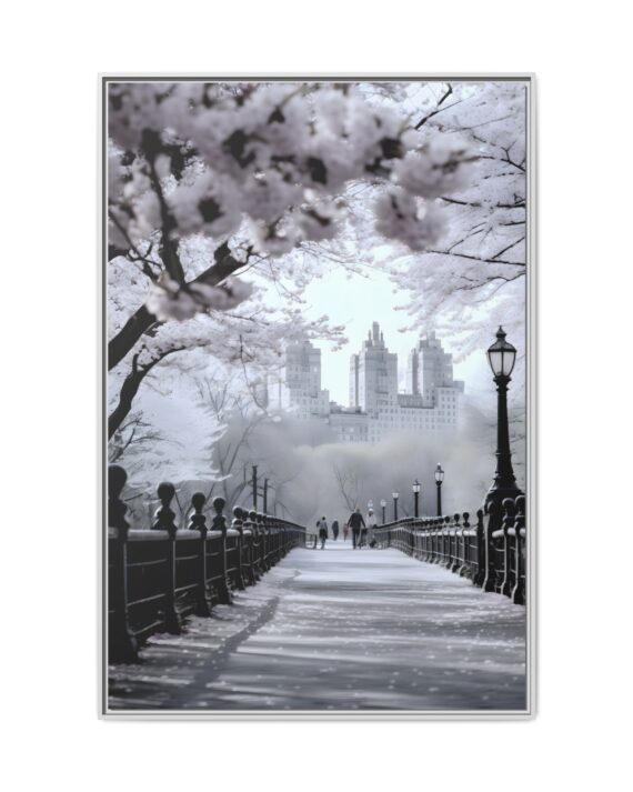 Central Park Framed Canvas