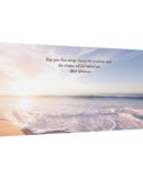 Inspirational Tropical Beach Scene Canvas