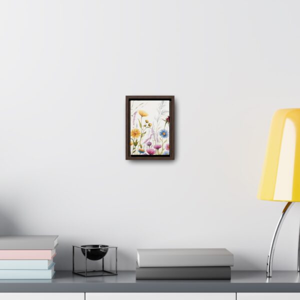 Wildflower Botanical Framed Canvas