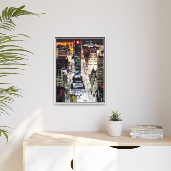 New York City Architecture Scenes Framed Canvas