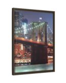 Framed Canvas of Brooklyn Bridge, New York